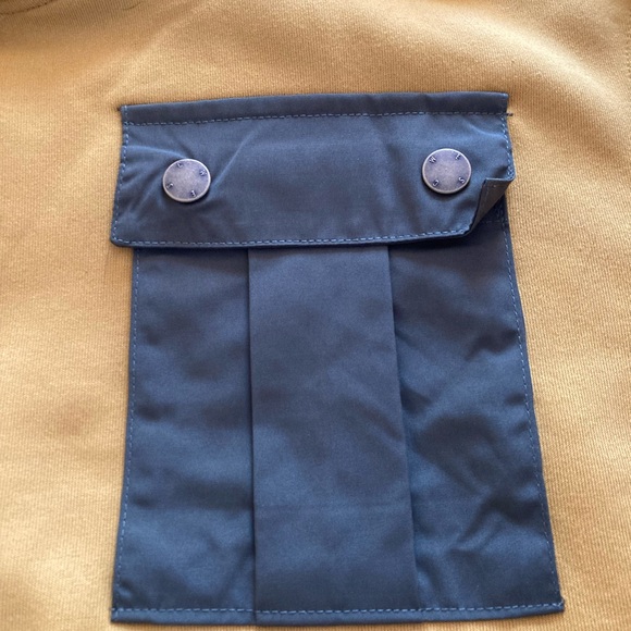 WeSC 90s mike’s utility color block nylon mix hoodie, unisex men’s L women’s XL - Picture 6 of 10